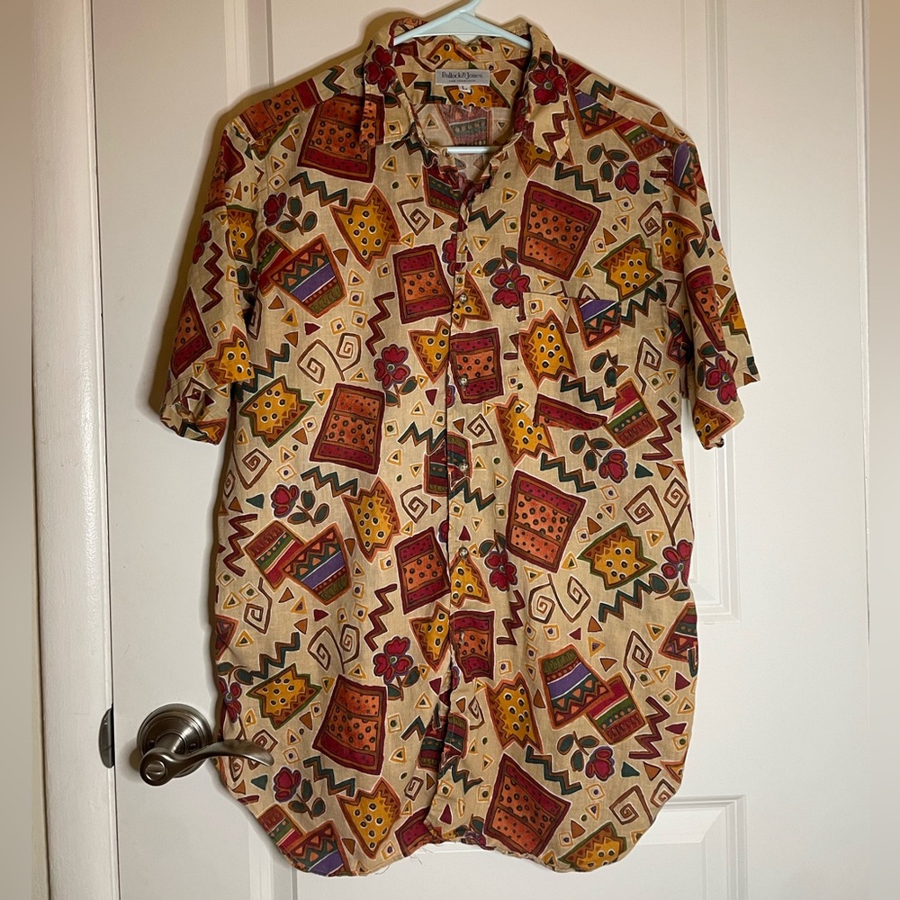 Men's Button-Down Short Sleeve Shirt